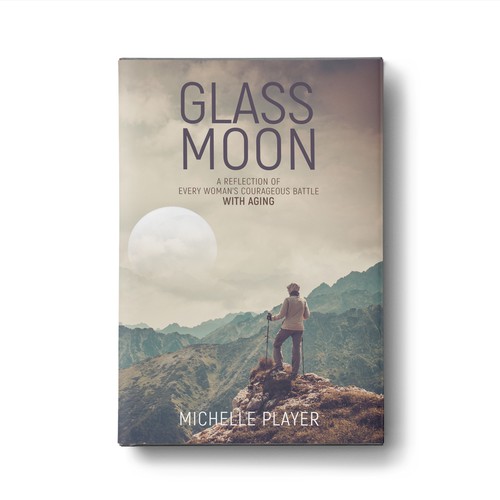 Glass Moon,  A reflection of every woman's courageous battle with aging Design by Aaniyah.ahmed