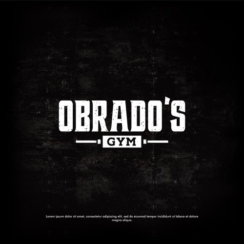 Logo for a Gym Design by Dirtymice