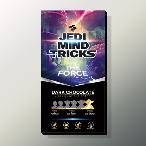 Star Wars themed labels for chocolates/gummies Design by Vitalio7in