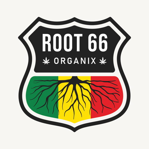 Root 66 Organix (Cannabis, Marijuana, Weed,Retail) Design by Dazuke™
