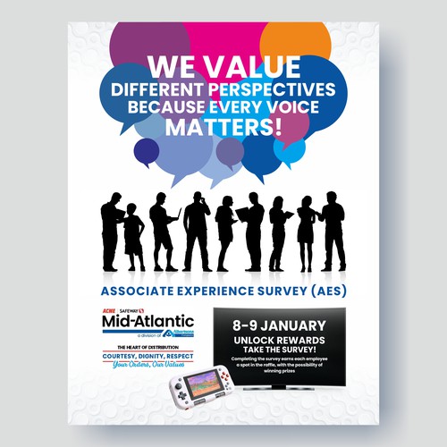 Acme Survey Need 100% Participation Design by YaaFattaah.YaaRazzaaq