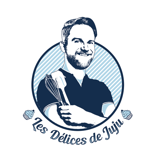 "Créer un logo énergique et appétissant pour la vente de gâteaux personnalisées.Create a logo about selling of personaliz" winning Logo design