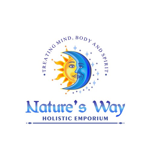 Design A High Energy Magical Mystical Logo For Nature S Way Holistic Emporium Containing Sun Moon Logo Logo Design Contest 99designs