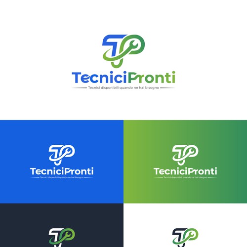 "Logo per TecniciPronti – Network nazionale di assistenza tecnica" winning Logo & business card