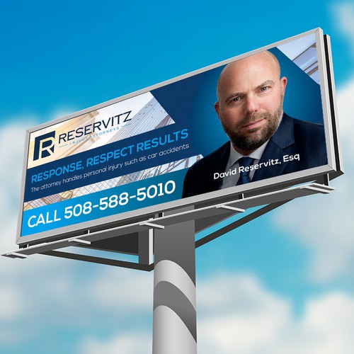 Personal Injury Billboard Design by Dzhafir