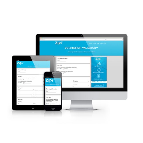 Create an attractive image to illustrate our free Commission Validator™ product.