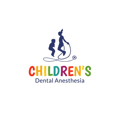 Children’s dental anesthesia company logo Design by meryofttheangels77