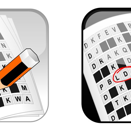 iOS Icon: LDS Word Search game Design by sevan-art