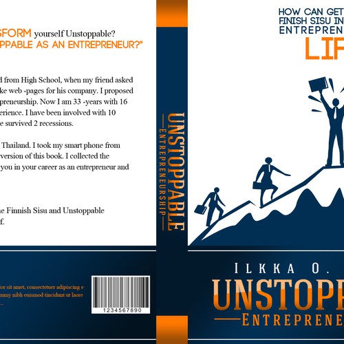 Help Entrepreneurship book publisher Sundea with a new Unstoppable Entrepreneur book Design por VISUAL EYEZ MMXIV