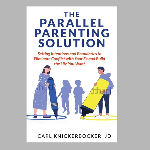 Create the Concept of Parallel Parenting in Symbols! Design by DezignManiac