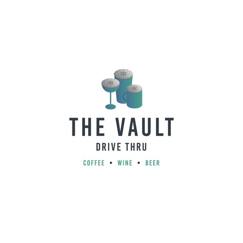 The Vault---- Coffee Wine & Beer Design by TwoPlusOne