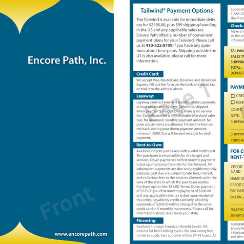 Design 2-page brochure for start-up medical device company Ontwerp door udara