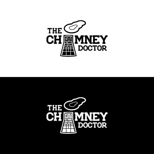 In need of basic three word design with chimney incorporated for my chimney company Design by Titlii