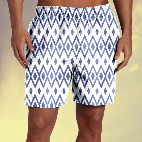 Men's Athletic Shorts Designs/Patterns Design by Gagilend