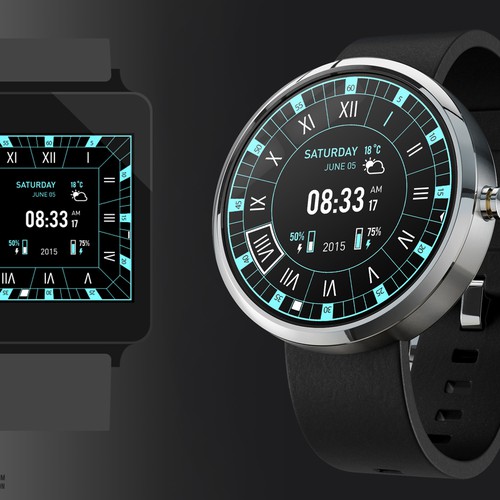 Smartwatch face sales designer