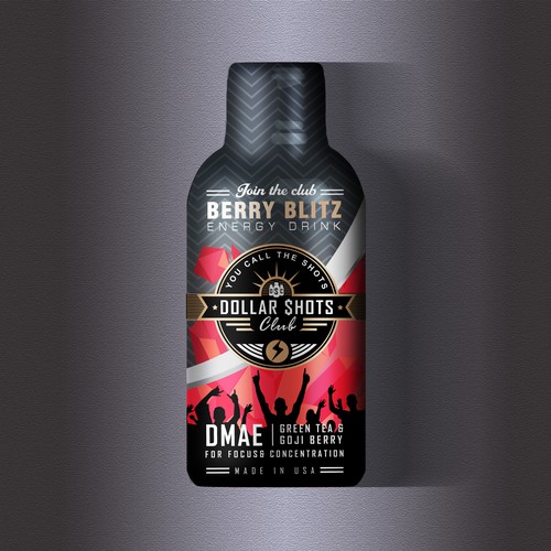 Design di Create an eye-catching energy shot drink bottle design for the relaunch our eCommerce Supplement Shot Co.!! di BRAVO-designs