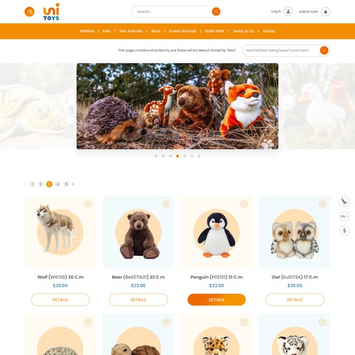 Web page design contest entry by MercClass