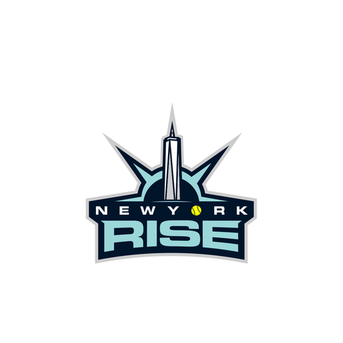 Sports logo for the New York Rise women’s softball team Design von Lucianok