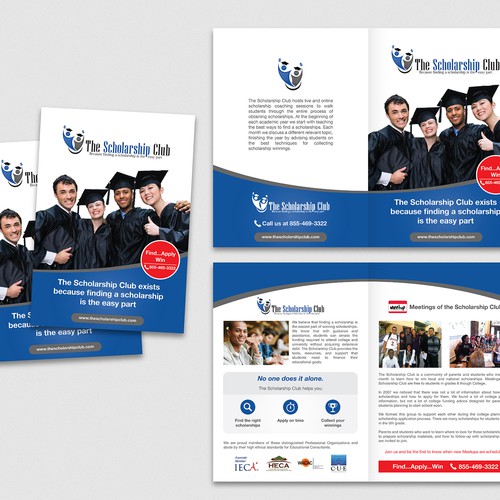 Designs | Create a winning brochure for The Scholarship Club | Brochure ...