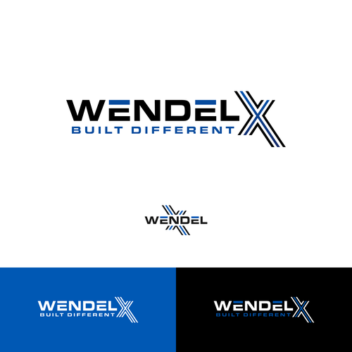 Luxury Logo Design for Wendel X — A Premium Construction Brand Built Different Design by Ityanjaoehar®