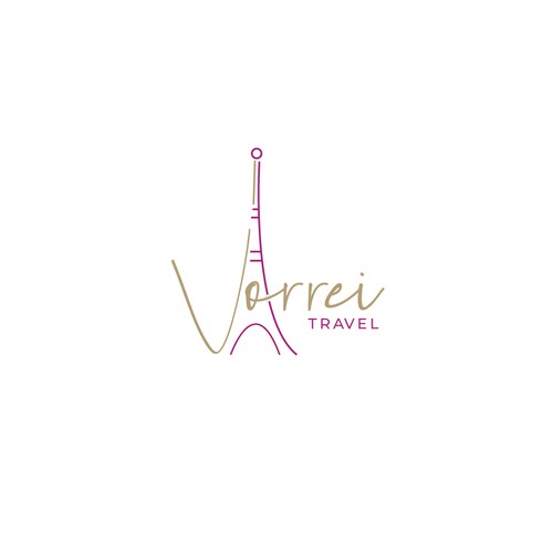 Boho European Travel Logo Design Design by FoxCody