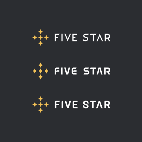 Five Star logo design Design por mind_idea™