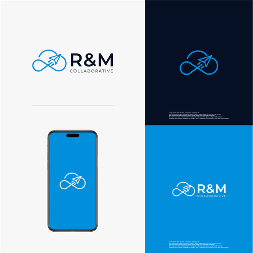 Minimal marketing and consulting logo with a lowkey professional vibe. Easy to put on apparel. Design by L A T O