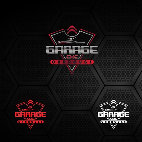 CREATION LOGO POUR GARAGE AUTOMOBILE CITROEN AVEC UN COTE FUN Design by Univers Design