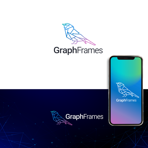 GraphFrames Logo - an open-source software project for big data networks Design by akashsaxena
