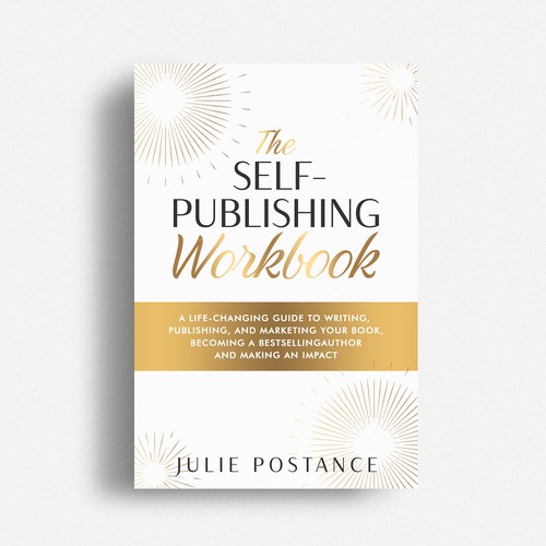 Stunning high quality professional cover for book on self-publishing Design by Yna