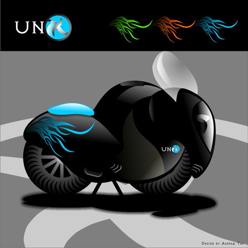 Design the Next Uno (international motorcycle sensation) Design por Tai Creatives