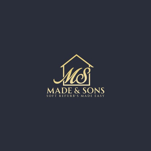 Luxury Meets Ease: Logo & Card Design for Made & Sons Design by Ovita ✏️