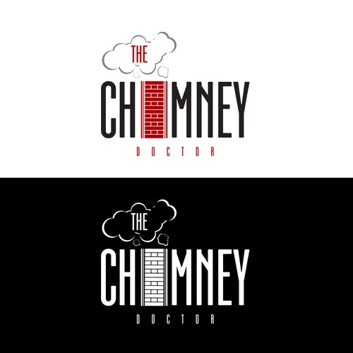 In need of basic three word design with chimney incorporated for my chimney company Design by Titlii