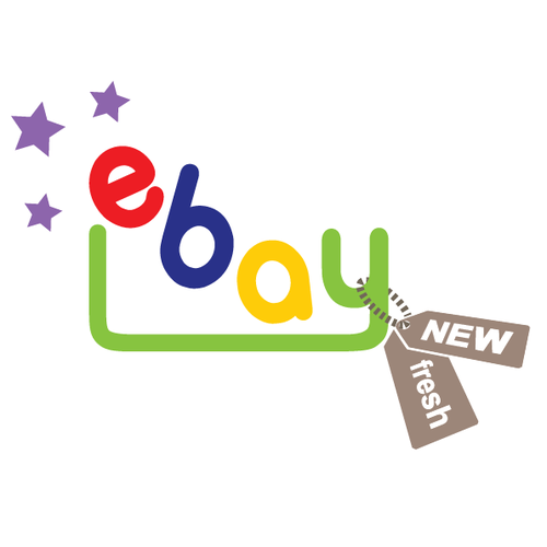 99designs community challenge: re-design eBay's lame new logo! Diseño de theclaw