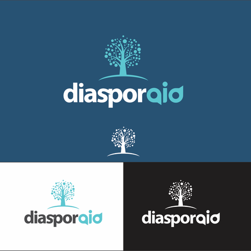 Design a powerful logo for diasporaid, an impact-oriented network/platform for expats Design by PixelBot