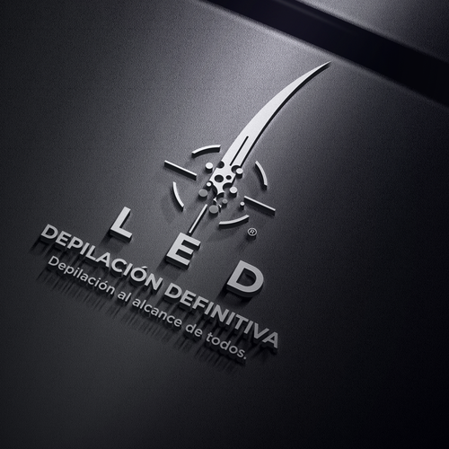 Diseño y Logo para Empresa de Depilación Definitiva Design by The Perfect Symbols