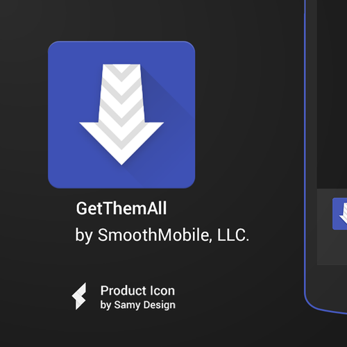 Update our old Android app icon Design by Samy Mar Boy
