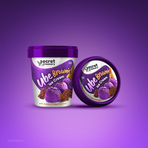 Ice Cream Packaging for Ube Ice Cream Ontwerp door marketingmaster