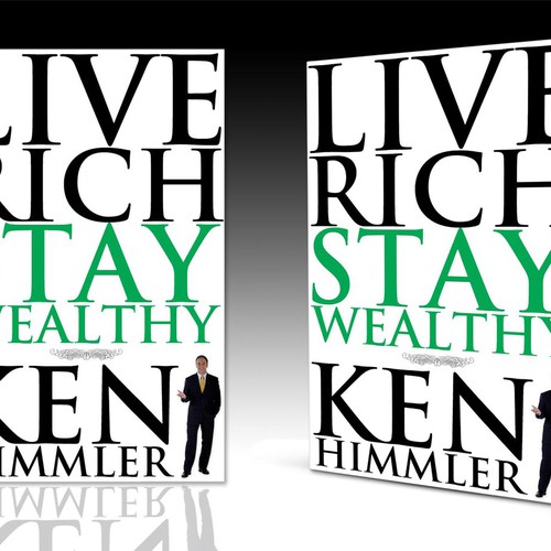 book or magazine cover for Live Rich Stay Wealthy Design por _renegade_