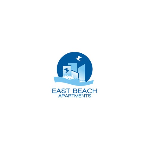 RETRO / Mid-Century - BEACHY APARTMENT LOGO - WE ALWAYS PICK A WINNER! Design by Nedva99