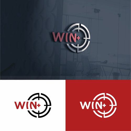 We need you to design WIN+ to highlight the power of not being afraid of difficulties. Design by DSGNESIA™