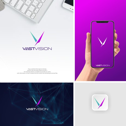 Tech startup focused on RFID tracking software needs logo! Design by Wanpis