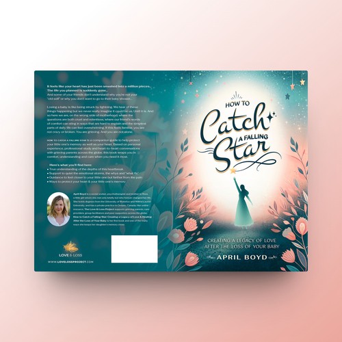 Design a book cover for "How to Catch a Falling Star" Design by Esteban Ibarra