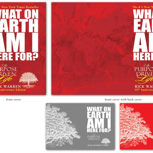 Book cover redesign for "What on Earth Am I Here For? The Purpose Driven Life" by Rick Warren Design by praditya