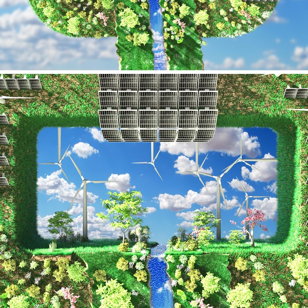 3d Animation for sustainable energy sources