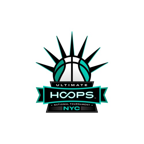 Create a logo for a premier New York City Basketball Tournament Design by B L I P