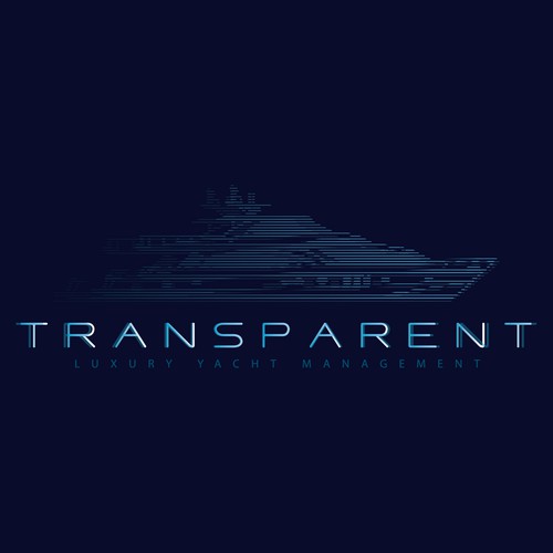 logo for TRANSPARENT Luxury Yacht Management Design by maximage