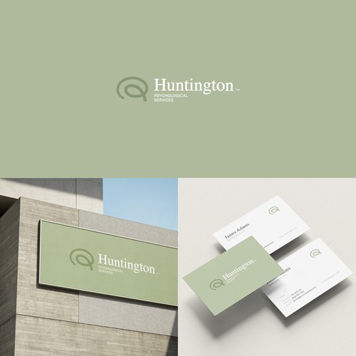 We need a calming sage green color palette, clean/classic font, and unique logo. Design by Shorttox™