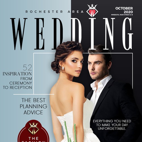 Wedding Magazine Cover Design réalisé par Max63