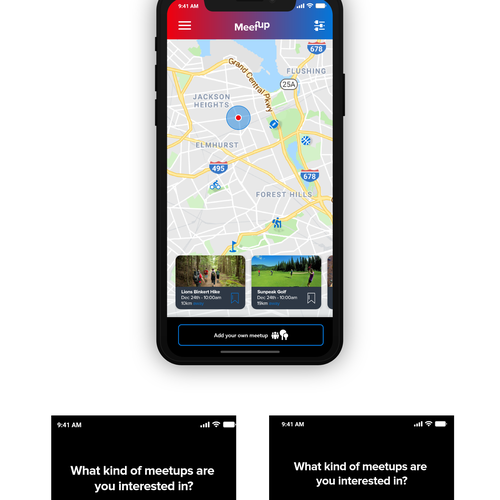 Designs Looking for the perfect App design for a simple way to find